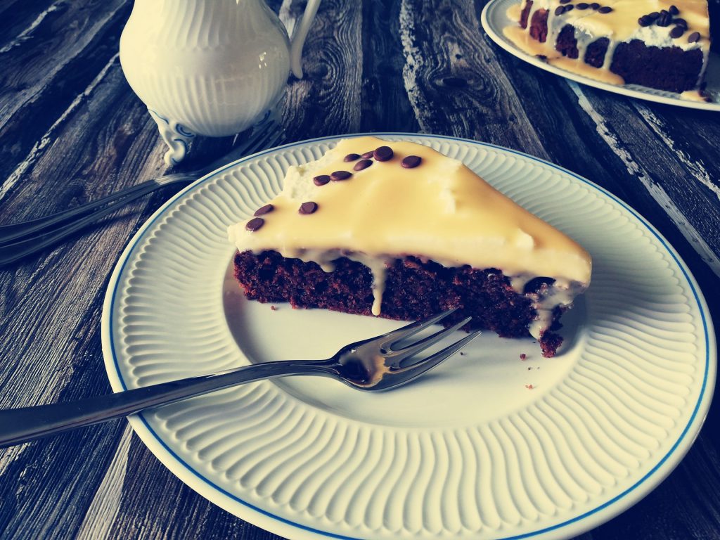 Mandel-Schoko-Eierlikör Torte – Christines Foodblog