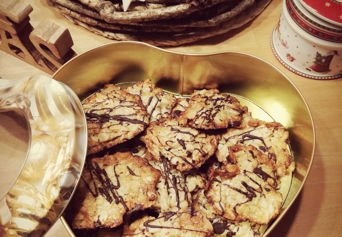 Vegane Florentiner Plätzchen