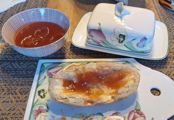 Pfirsisch Marmelade mit Amaretto Vegan
