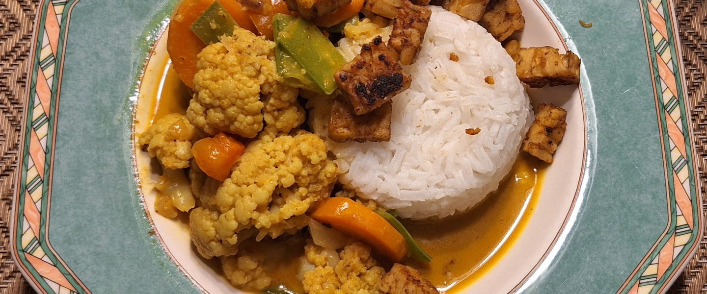 Thai-Gemüse-Curry Vegan