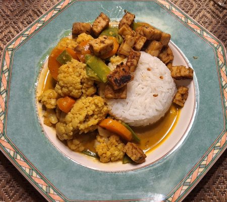 Thai-Gemüse-Curry Vegan