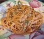 Pasta mit cremiger Tomaten Paprikasoße Vegan
